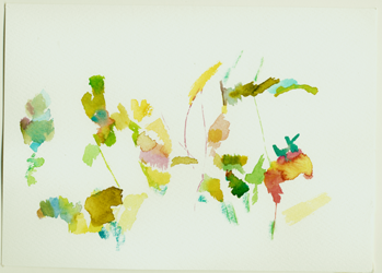 Wie wir im Wahlkampf die digitale Debatte verteigen (together with interview Lea Gimpel, Gesche Joost), re:publica 17, 09.05.2017, painting 17 x 24 cm: Kirsten Kötter